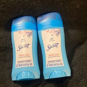 Secret deodorant
